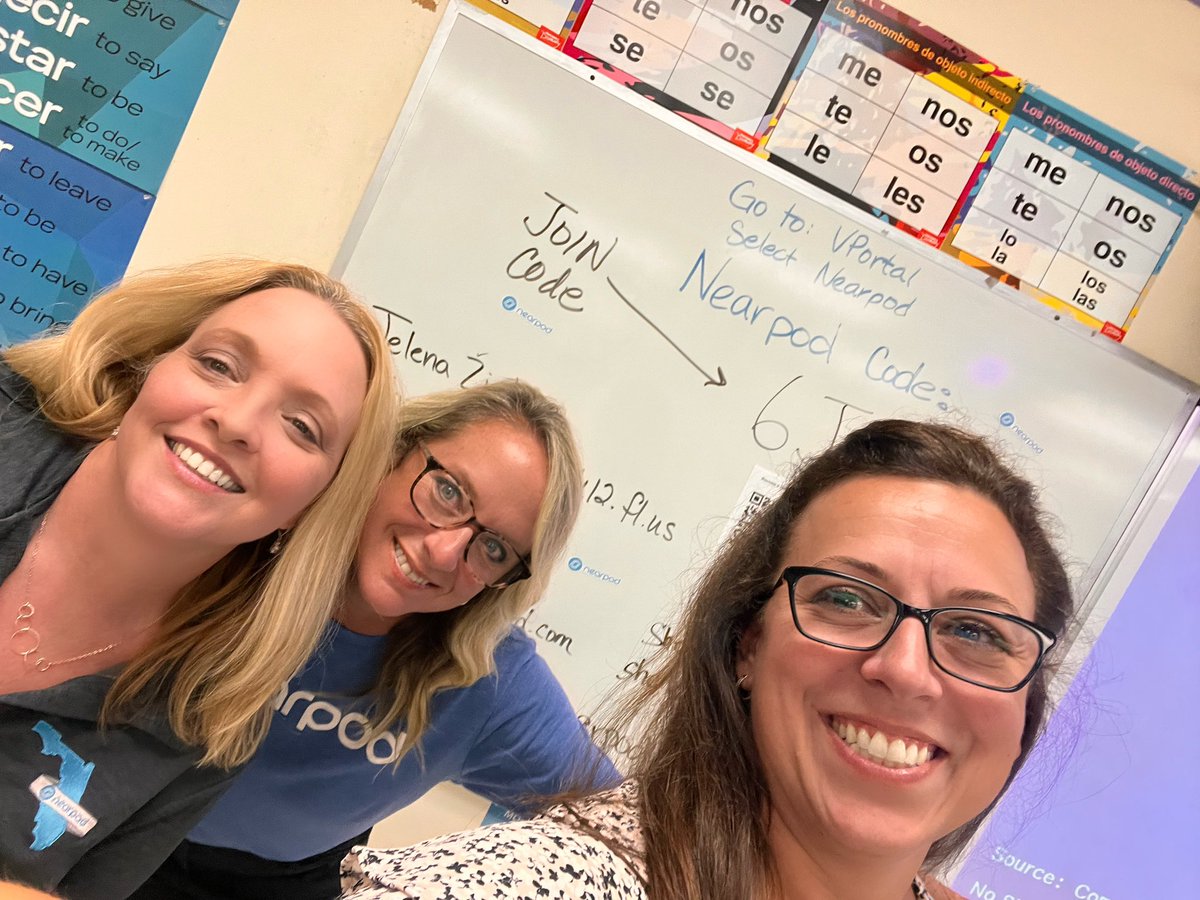 traceymikos's tweet image. Super fun day connecting with educators @volusiaschools for a #Nearpod Lunch &amp;amp; Learn! 
@jbzivko was amazing and is such an asset to VCS teachers! Great to see some familiar faces as well. 💙 #vcsNearpod