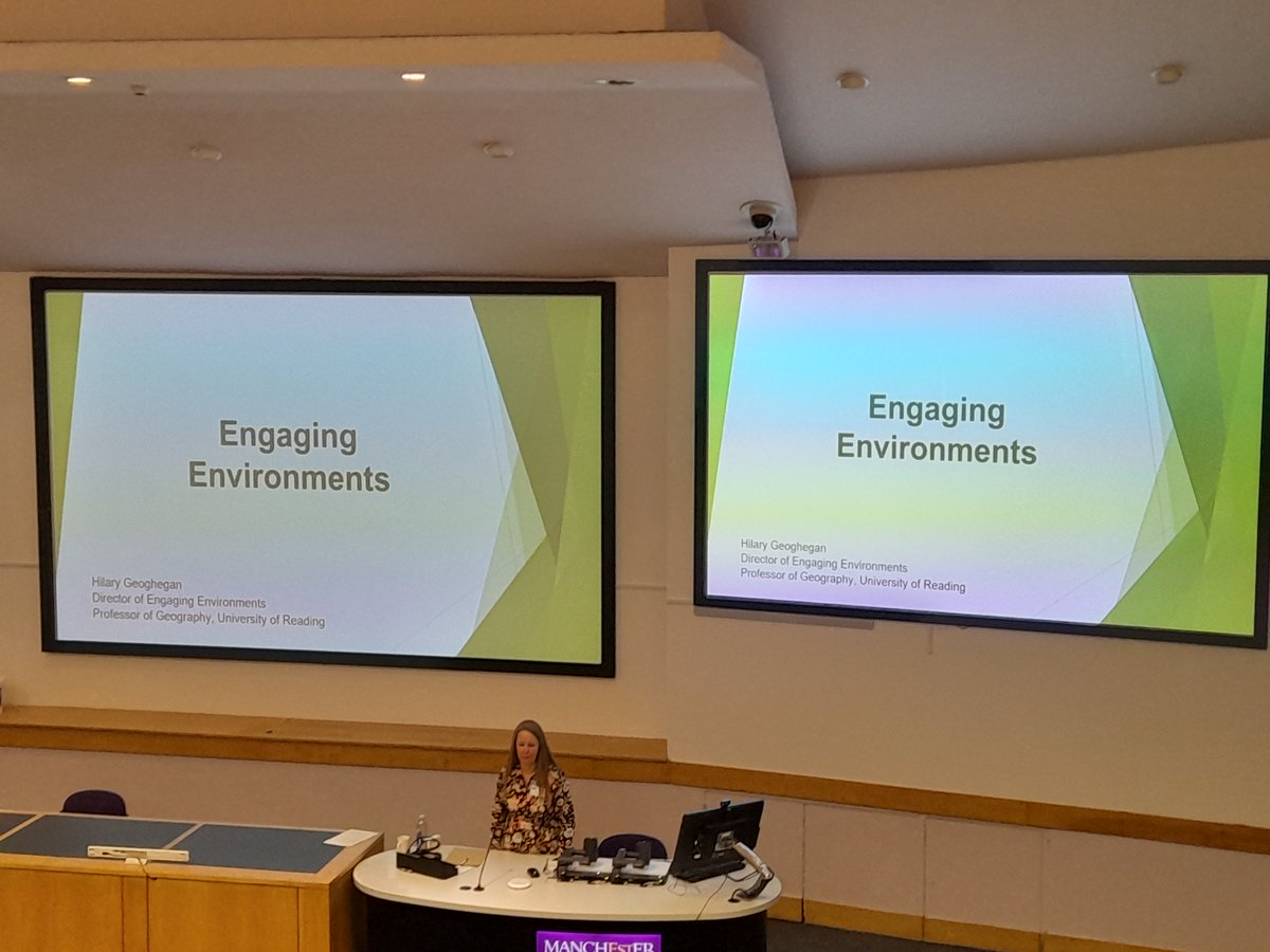 EngagingEnviro1's tweet image. Our Project Director @DrHG is giving the next presentation - introducing our @NERCscience funded project, its aims, and our plans for amplifying the amazing work of our partners such as @in_sciences through our national network #EngagingEnvironments #EDIA #SocialResponsibility