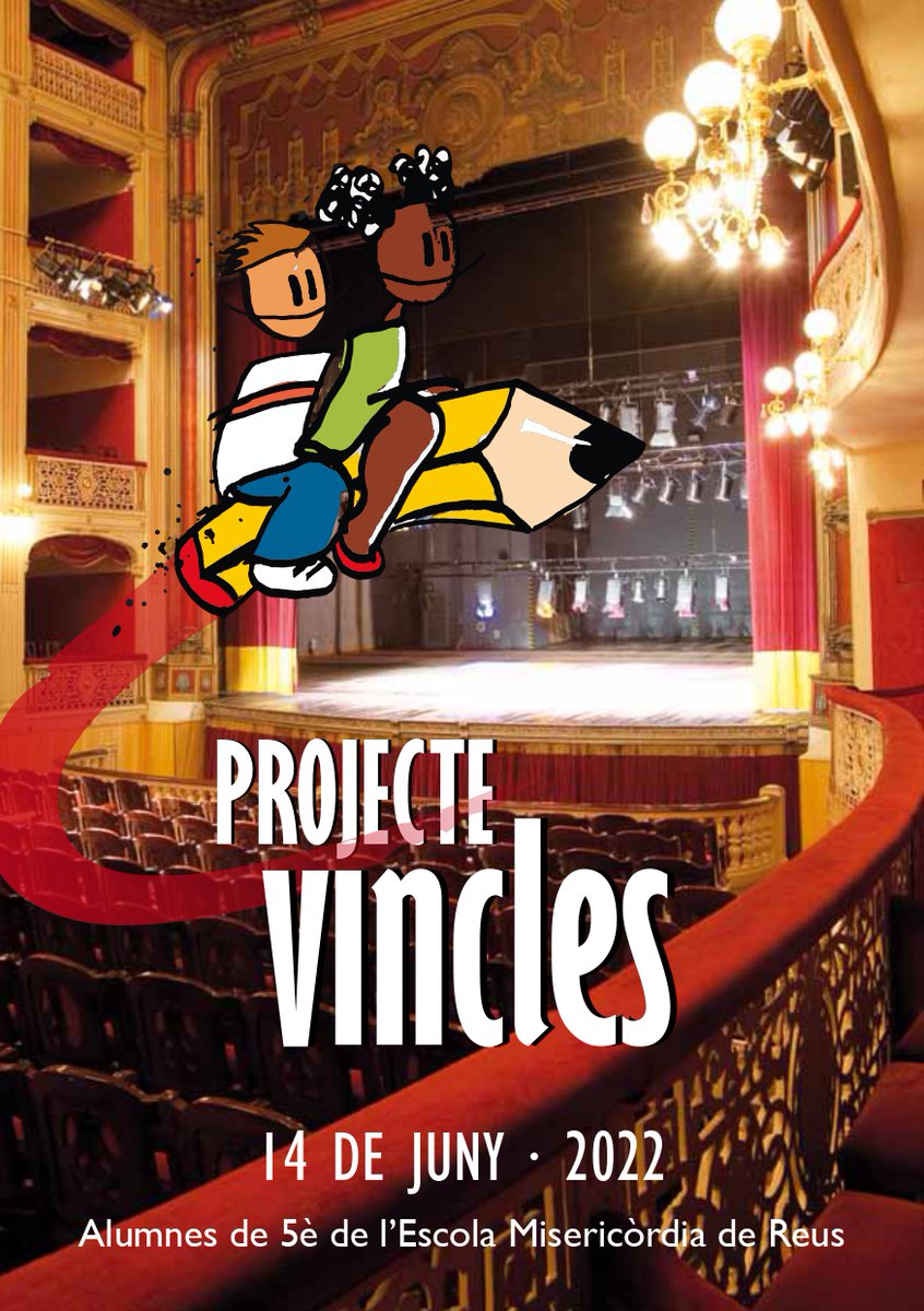 escola_reus's tweet photo. Ahir, al Teatre Fortuny vam fer la cloenda del projecte vincles!! va ser espectacular i molt emocionant!!! Gràcies a tots els que ens vau venir a veure!!
#escolamisericordiadereus #teatrefortuny #projectevincles #reuseducació @reus_cat
https://t.co/8iYoItsLcB via @YouTube https://t.co/aCABirj5L9