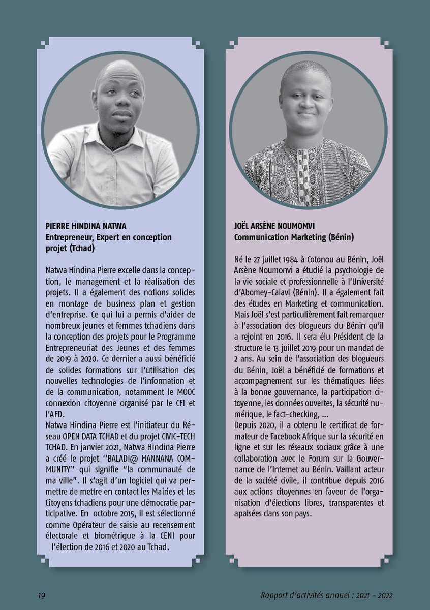 AFRICTIVISTES's tweet photo. Respect aux 7 volontaires #AfricTivistes venus du 🇧🇯, de la 🇬🇳,du 🇸🇳, du 🇹🇩 et de la 🇬🇼.

@jnoumonvii @sbskalan @fareinta @fatimabuffalo @blackWomen990 @NatwaHindina @MalmoReis

Ils ont parcouru des milliers de kilomètres au service du #LocalOpenGovLab

📗https://t.co/ho4Y685Shf https://t.co/6NYmpmTBWf
