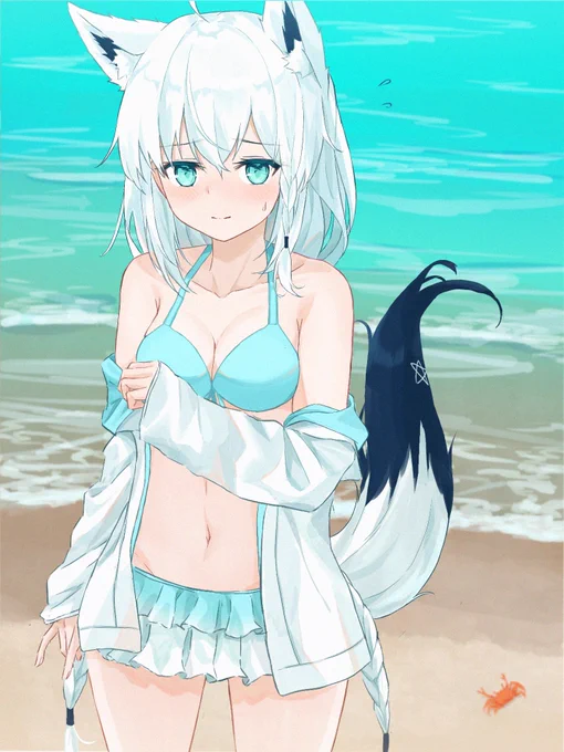 てれてれ💦
#絵フブキ 
