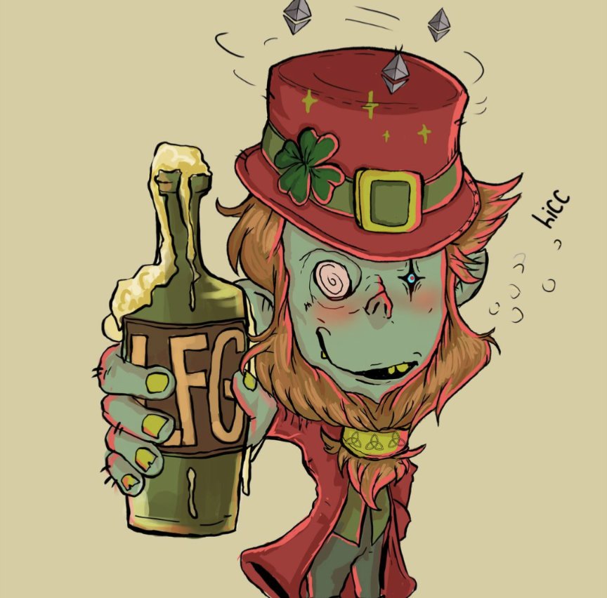 SarcoballNFT's tweet image. I'm Irish 🇮🇪☘️ and I LOVE NFTs

I mean how could I NOT pick up a couple of these @Leprechaun_Wtf 
These look sick!!
Can't wait for reveal. LFG!!!
(Let's Feckin Go)