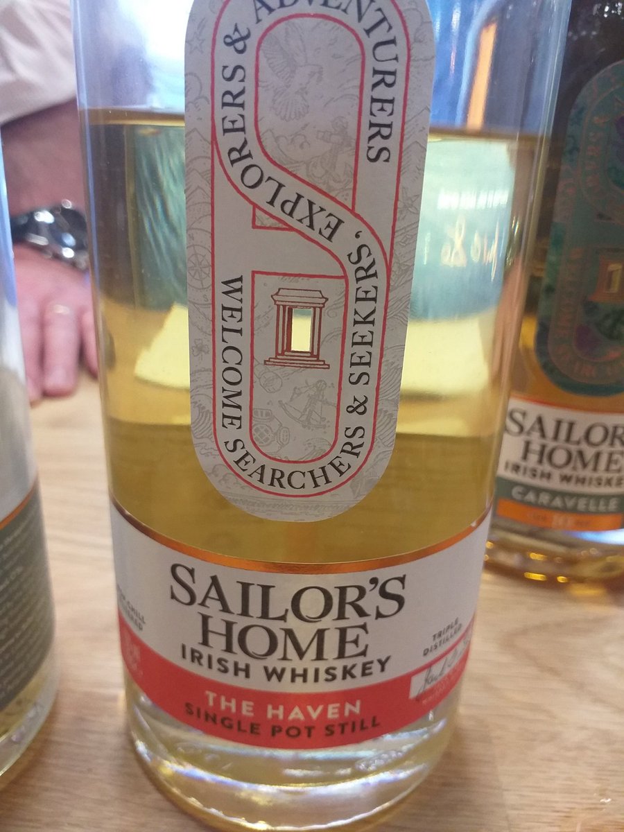 <a href="/Sailors_Home/">Sailor’s Home Irish Whiskey</a> wonderful single pot still, was one of the stand outs Saturday evening. If looking for another pot still to try I recomend