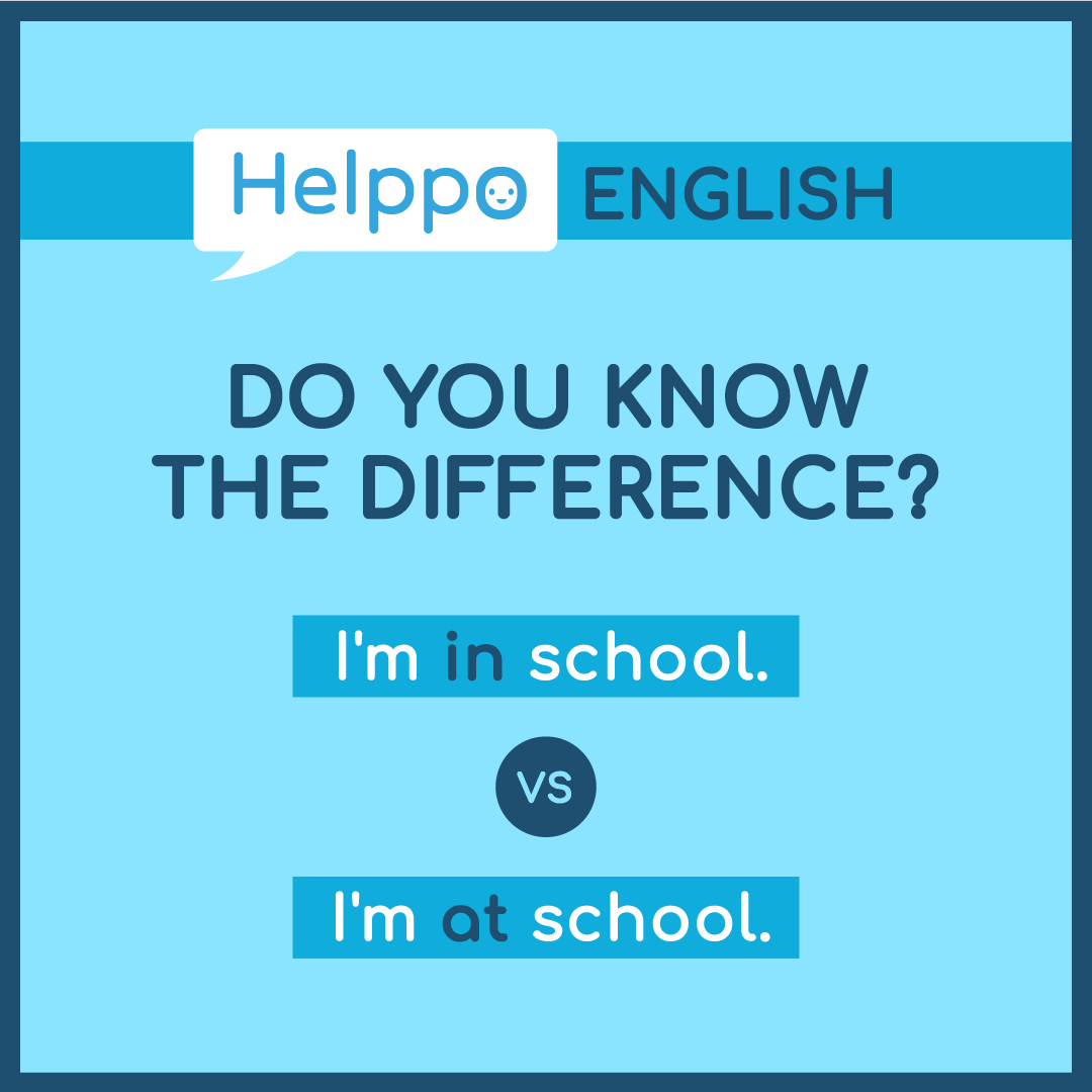 When saying “I’m at school,” the speaker is referring to being in that physical location.
When saying “I’m in school,” someone is describing being a student or teacher currently participating in school activities.