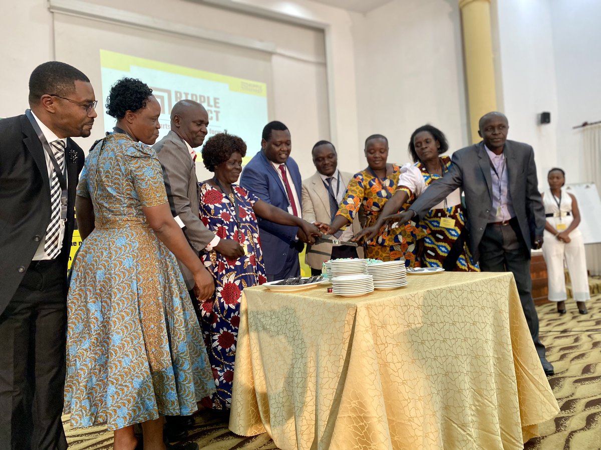 And there is cake! Here are some of the farmers whose lives have been transformed whilst working alongside Ripple Effect. You may spot Caren, who kindly shared her story for one of our appeals.