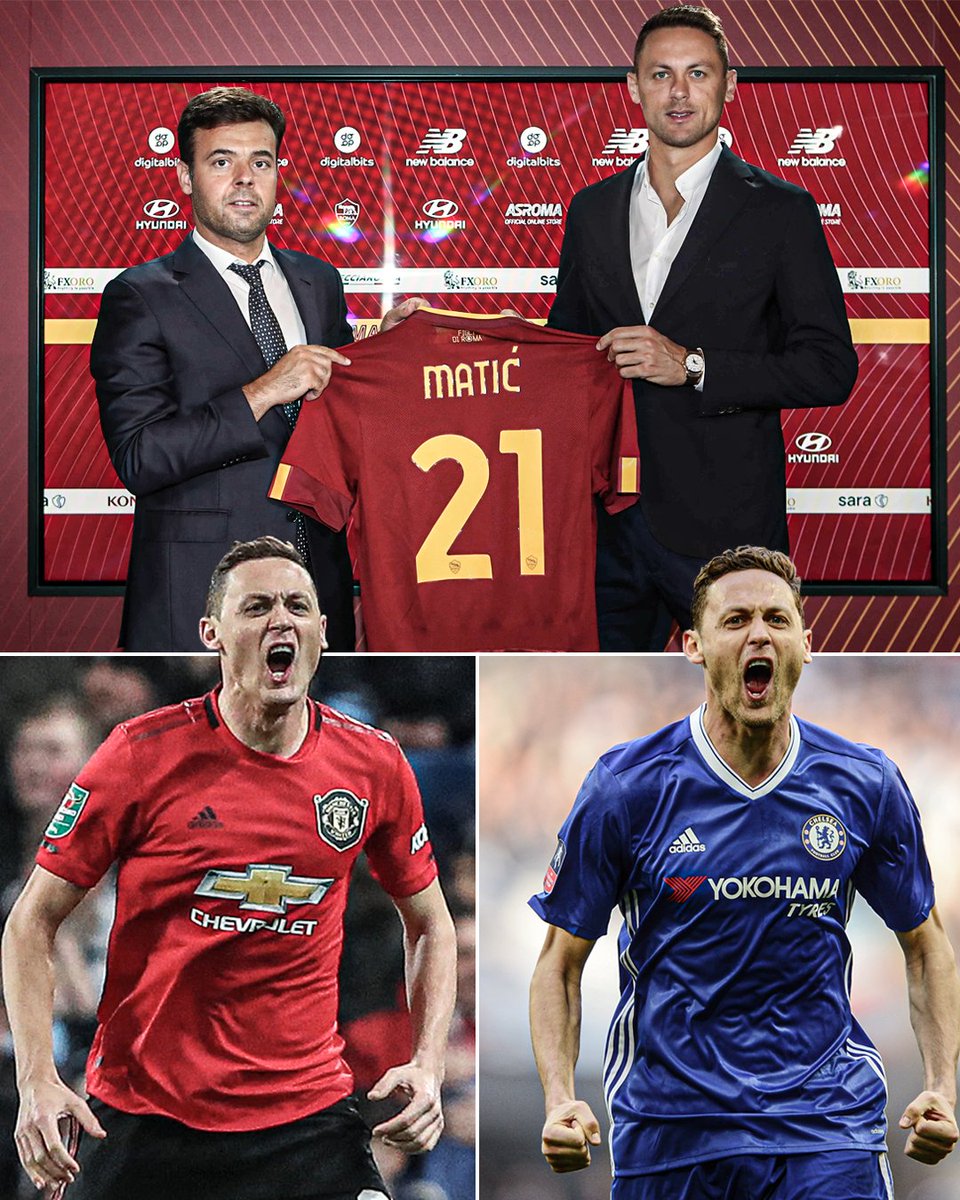 ESPNFC's tweet image. Jose Mourinho has signed Nemanja Matic three times in his career 🤝