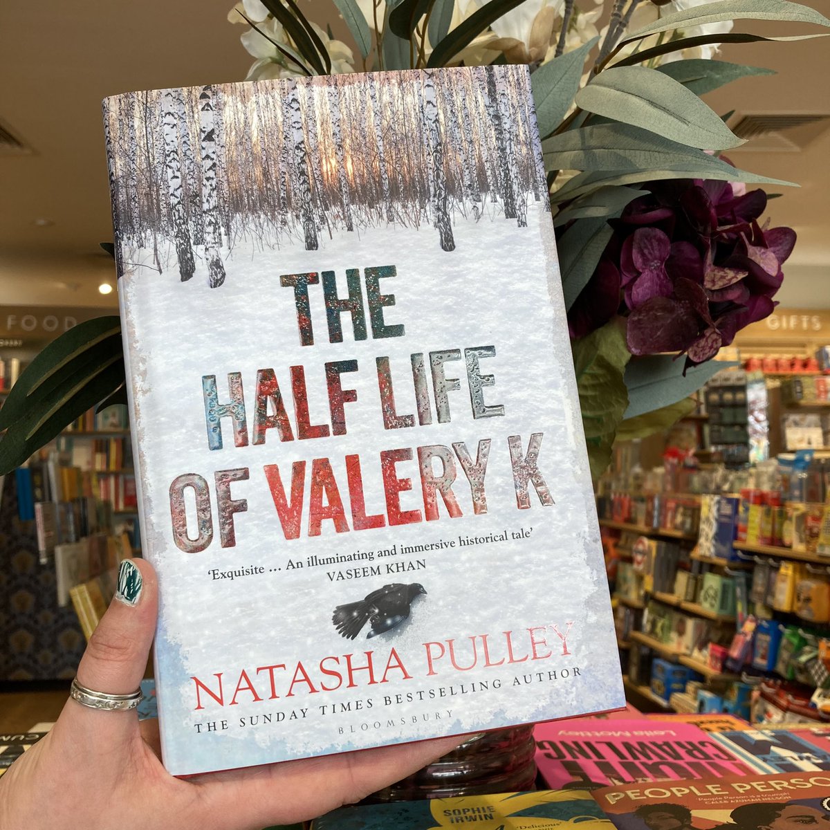 BrentwoodBooks's tweet photo. Look what’s here! Only the brand new Natasha Pulley. The Half Life of Valery K is now on our shelves when it should be on yours. It will delight your soul because that’s what she does. #books #brentwood #brentwoodessex #watchmakeroffiligreestreet #natashapulley #halflifeofvaleryk https://t.co/L4ZonSiWwf