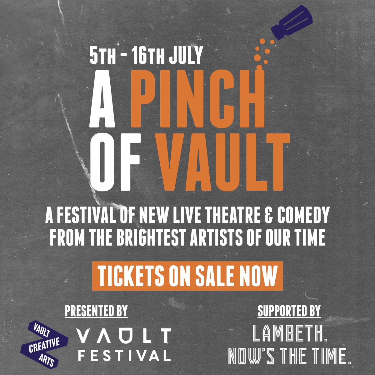 Another exciting preview announcement!

General Secretary

Thursday 7th July
A PINCH OF VAULT 
At <a href="/vaultytowers/">vaultytowers</a>
19:30

Alongside many other amazing acts. Check out the full line-up: vaultfestival.com/events/