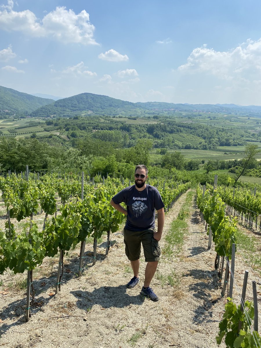 Prošle nedelje smo zabeležili priču Vinarije Ivanović koja kreće početkom 20. veka, i istom strašću traje i danas. Ivan Ivanović nam je strpljivo pričao o vinima i pokazao svoj najstariji vinograd #prokupca koji ima oko 90 godina. Hvala našem domaćinu na nezaboravnom iskustvu!🍇
