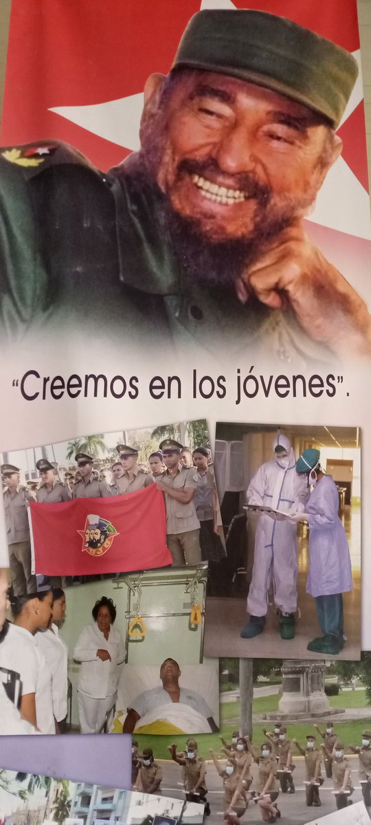 Ucimed_Cuba's tweet photo. Fidel puso su determinación en la formación en las nuevas generaciones," la juventud". Por eso sus ideas son baluarte indispensables de LUCHAR, RESISTIR  Y VENCER. No traicioneros la confianza depositada. Somos su legado.
#MiUniversidadEsMiPaís 
#SomosContinuidad 
@LogVanguardia https://t.co/3igKrF9TXe