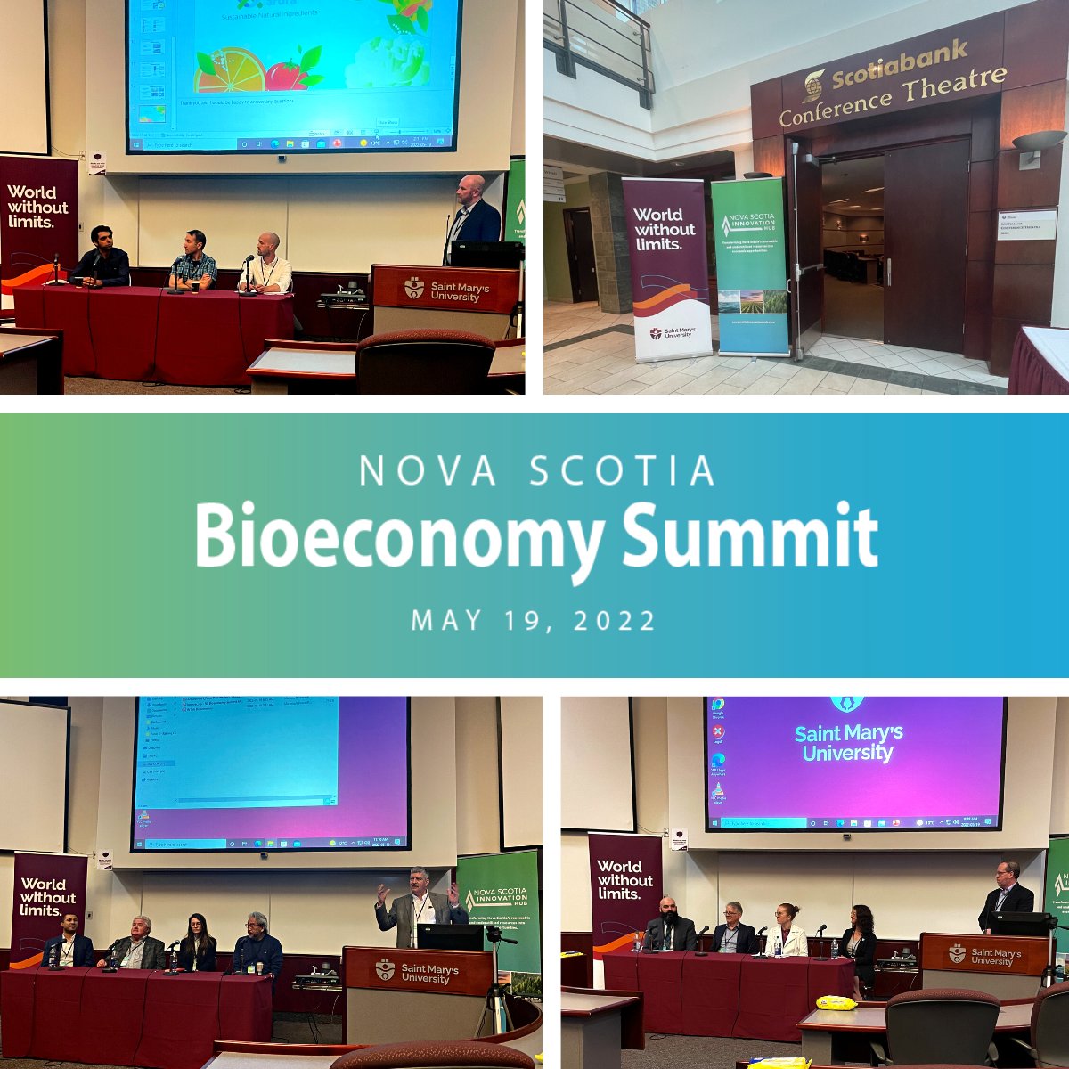 In May, we hosted the Nova Scotia Bioeconomy Summit in Halifax alongside our partners at the <a href="/VerschurenCtr/">Verschuren Centre</a>, @innovacorp and <a href="/smuhalifax/">Saint Mary’s University</a>.

Interested in hearing how it went? 

You can view the full summary of happenings at the BioSummit here! bit.ly/3NTp8oY