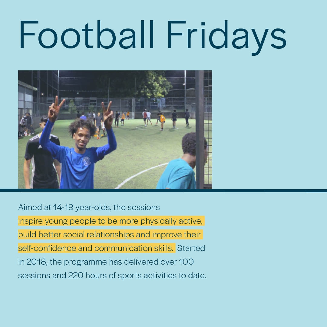 Cognitive_Paths's tweet photo. Football Friday is our main youth service. It has engaged over 60 young people with an average attendance of 75% over 100 sessions.

Enabling young people to stay active and maintain positive mental well-being during COVID Lock-downs. 

#youth #diversity https://t.co/tsbpuHTSpP
