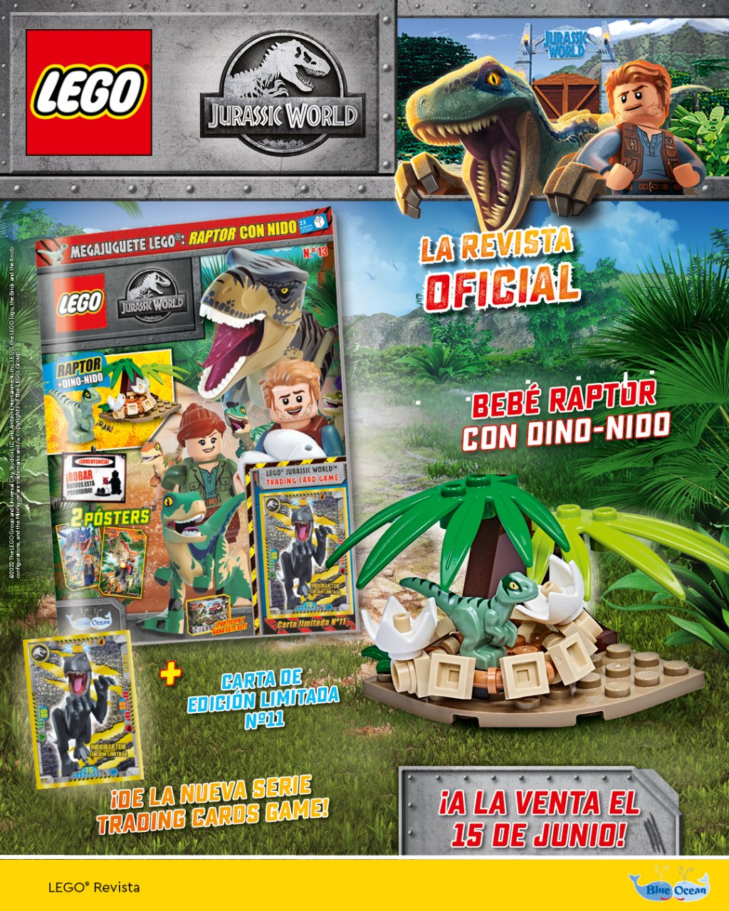 Lego revista jurassic world sales