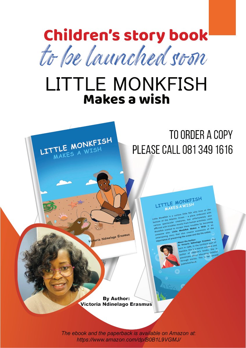 VictoriaNdinel4's tweet photo. Check out my new children's book 'Little Monkfish Makes a Wish' on amazon. 
This book promotes ocean literacy. It also talks about overfishing and plastic pollution among other threats facing the marine environment. 
#writerscommunity 
#witers
https://t.co/tn51xgjlvh https://t.co/u4j8mQiTVL