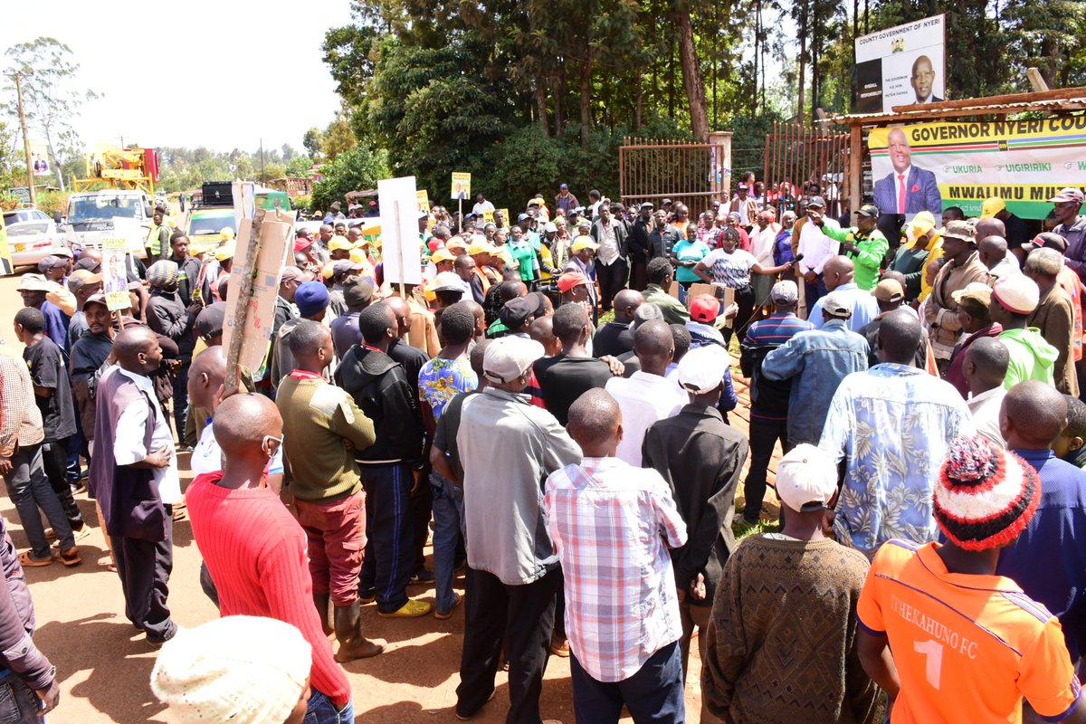 GovernorKahiga's tweet photo. Thanks so much Aguthi - Gaaki ward residents in Tetu for hosting me. 
Held a meet - the- people tour at Gichira, Mung'aria, Gititu, Ithekahuno, Muthinga and Kangaita areas.

#Kenyakwanza
#Kabamwalimu
#Wiranimurute
#FormniUDA
#Mpangonibottomup
#Wiraûroneka
#Tetu55000strongvotes https://t.co/01wYXY1p5x