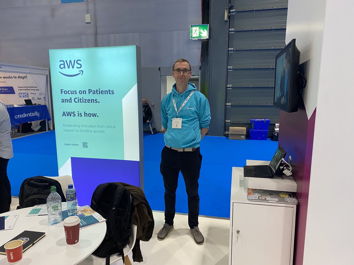 drmarklomax's tweet photo. Great start at the #nhsconfedexpo. Delighted to be sharing our insights on patient experience on the #aws stand https://t.co/D1Jgu8OkE7