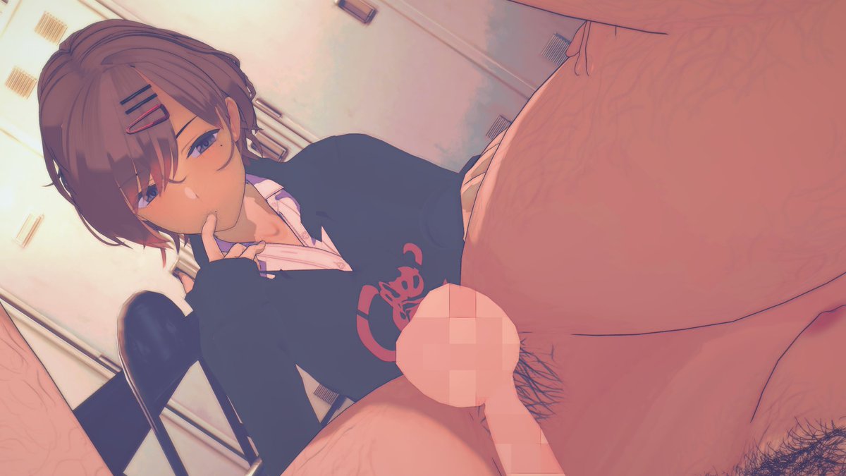 🔞幻影さまの「襲う女」シーンをお借りして一枚。まさに責めに特化した絵面揃いで素晴らしいですなぁ!💕
 #コイカツサンシャイン 