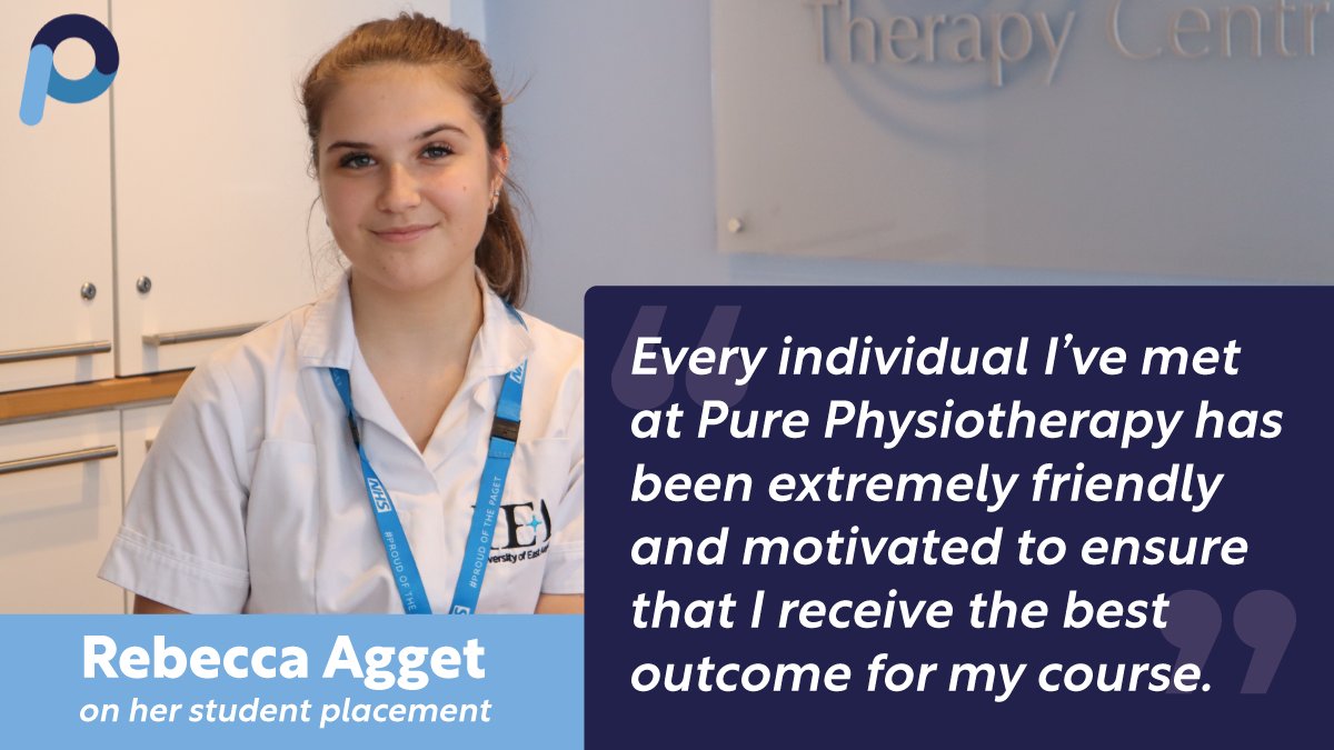 Another superstar #student also now finishing her #physio #placement with us is Rebecca Agget, from @ueaphysiosoc @UEA_Health This what she had to say about her experience! It's has been wonderful to have Rebecca in our team 💫 Great work for arranging this @mattshutthk