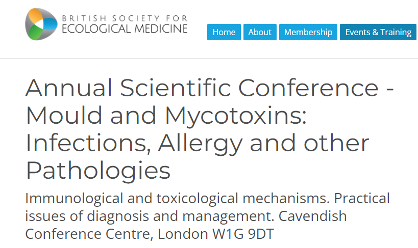 MyhillNews's tweet photo. Book Your Place!
BSEMโs Annual Scientific Conference โ Mould and Mycotoxins: Infections, Allergy and other Pathologies 24th June 2022 organised by Dr Myhill
See @HHealthBooks Blog here - https://t.co/ybZuRA7716 #MEcfs #CFS #MyalgicE #MyE #PwME
#chroniccommunity #chronicillnes https://t.co/Zq0Wds3wxD