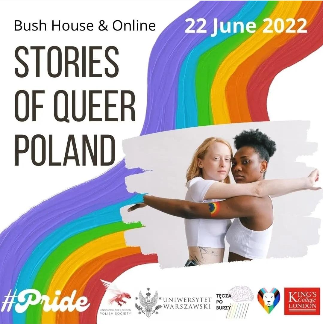 🏳️‍🌈🇵🇱We're super excited to invite you to the Stories Of Queer Poland co-organised with <a href="/KingsCollegeLon/">King's College London</a>, <a href="/UniWarszawski/">Uniwersytet Warszawski</a> and <a href="/KCLPolSoc/">KCL Politics Society</a>. You can join us in person, in the heart of London or online. Register here: bit.ly/3NXHuVG Let's celebrate #pridemonth together! 🎉