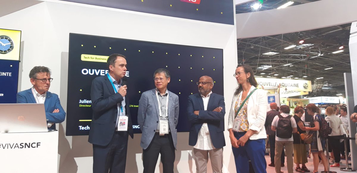 Métropole Aix-Marseille-Provence (@ampmetropole) on Twitter photo 🗣@ArnaudMercierLR : « Le 574 Sud est désormais bien intégré dans l'écosystème de l'innovation et participe aux travaux du Club Innov Provence qui fédère l'ensemble des acteurs qui accueillent et accélèrent les start-up sur le territoire <a href="/AMPMetropole/">Métropole Aix-Marseille-Provence</a> ! »
#VivaSNCF 🗣@ArnaudMercierLR : « Le 574 Sud est désormais bien intégré dans l'écosystème de l'innovation et participe aux travaux du Club Innov Provence qui fédère l'ensemble des acteurs qui accueillent et accélèrent les start-up sur le territoire <a href="/AMPMetropole/">Métropole Aix-Marseille-Provence</a> ! »
#VivaSNCF