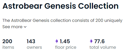 Someone sweept the floor 🐻
opensea.io/collection/ast…

#NFTsweep #sweepingthefloor #NFTfloorsweep