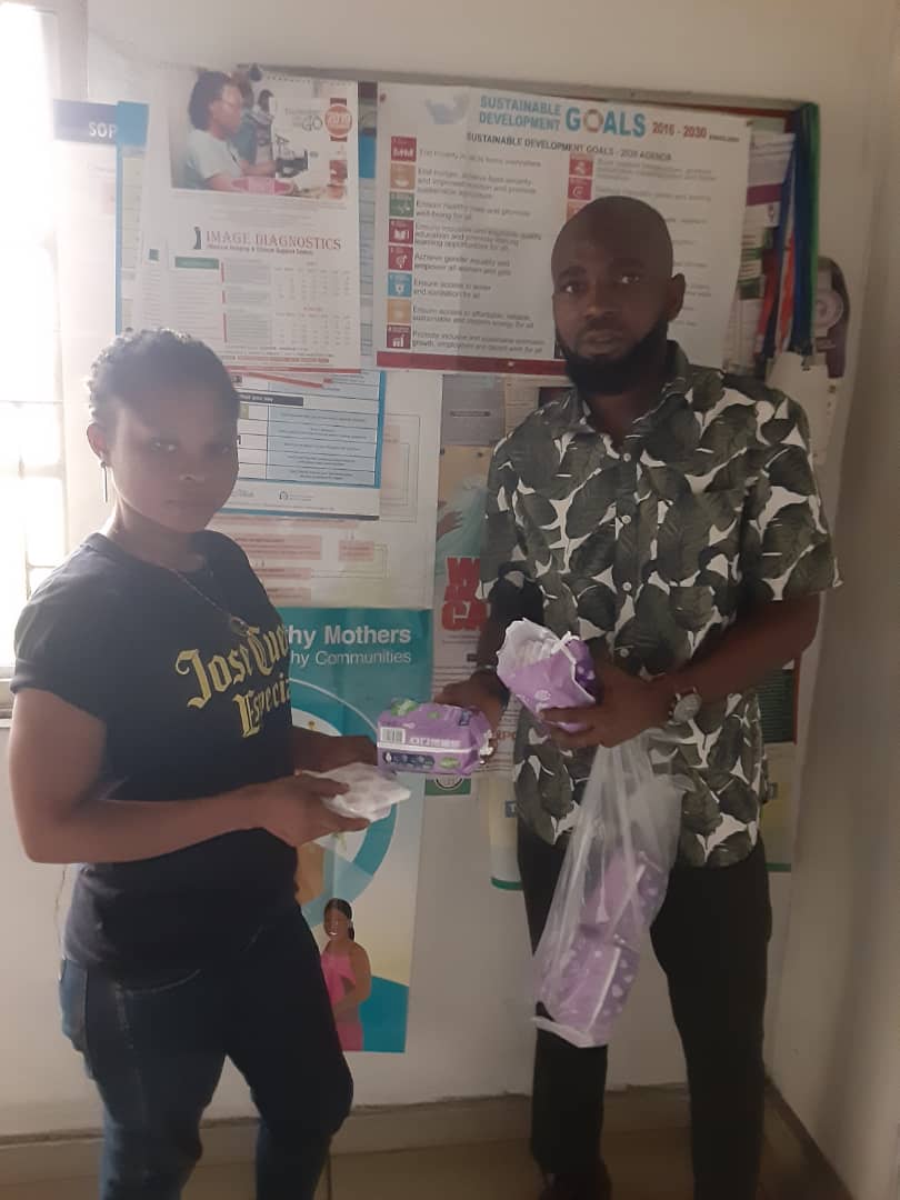 do_takeaction's tweet image. While the Menstrual Hygiene sensitization project took place at Rumuola Community, Port Harcourt. There, I addressed the need for women to be cared for, urged the government to reduce the cost of pads or better still share free pads to underserved communities.