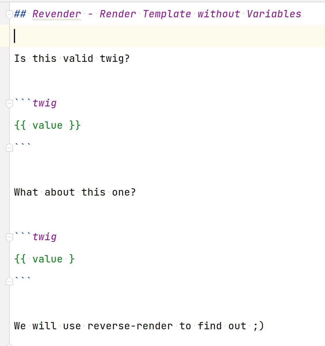 VotrubaT's tweet photo. We are upgrading #twigphp 2 → 3 and #latte 2 → 3 and need to test them without passing exact variables.

Any ideas how to make it happen? :) https://t.co/WLZJXKlePR
