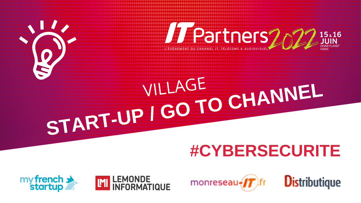 IT_Partners's tweet photo. Retrouvez les #startups #B2B #IT sélectionnées pour les trophées #GoToChannel 2022 à #ITPartners 🔶 au Village #Startups 🚀 !

#AllPriv, @NucleonSec, @Mithrilsecur, @purplemet seront ravis de vous accueillir sur leur stand.

#ITPartners2022 #Cybersécurité https://t.co/fedKNGNeJ2