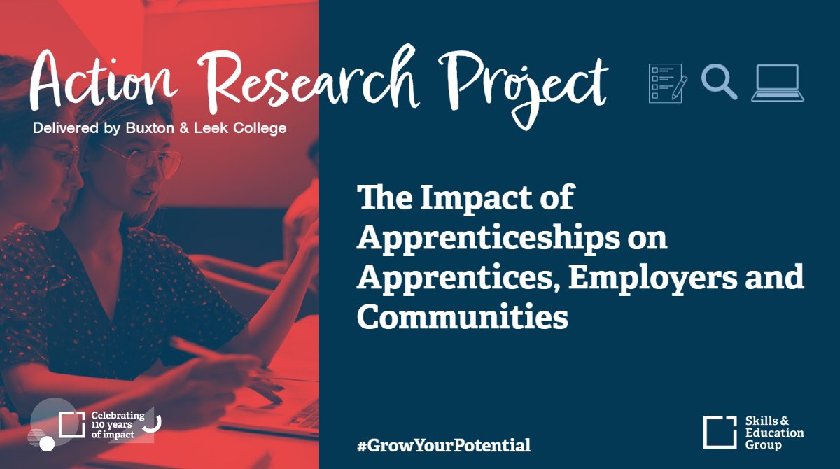 SkillsEduGroup's tweet photo. We are thrilled to support @BuxtonLeek with this action research project 👇

Working with employers, learners and staff, the BLC team will provide new ways to articulate how apprenticeship programmes can improve social mobility in rural communities.

#Apprenticeships https://t.co/QUZuVPVko5