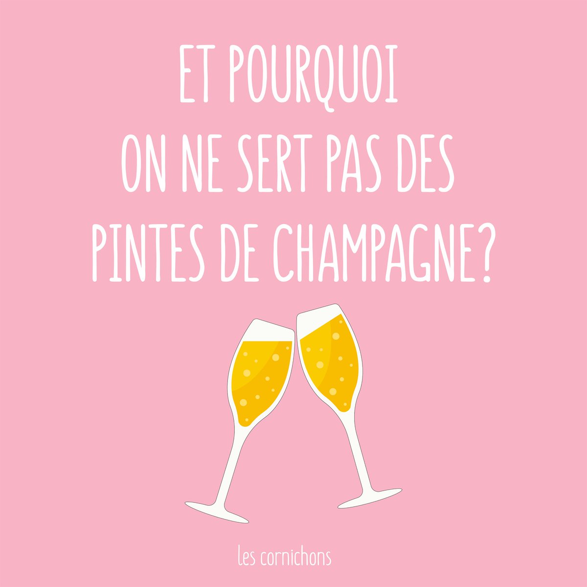 Et oui pourquoi ?🤔😁😜🍾 
#champagne