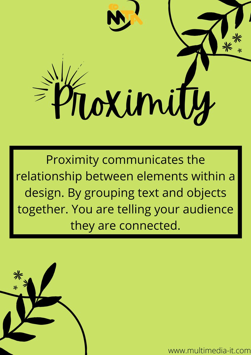 multimediaitbd's tweet image. To a layperson, design may seem subjective and the appreciation of good design may be based on the unique whims and feelings of users interacting with it.
Here we list out some of the design principles that graphic designers use to bring out the best user experience.