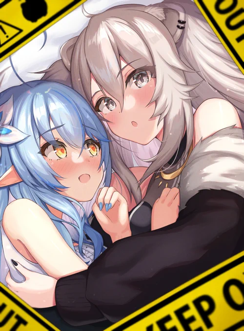腕枕寄り添うししラミ

#獅白ぼたん #雪花ラミィ #ししらーと #LamyArt 