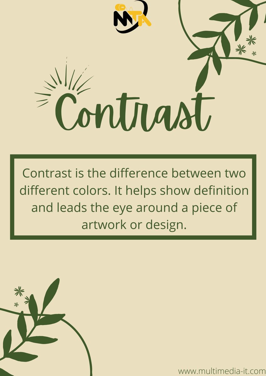 multimediaitbd's tweet image. To a layperson, design may seem subjective and the appreciation of good design may be based on the unique whims and feelings of users interacting with it.
Here we list out some of the design principles that graphic designers use to bring out the best user experience.