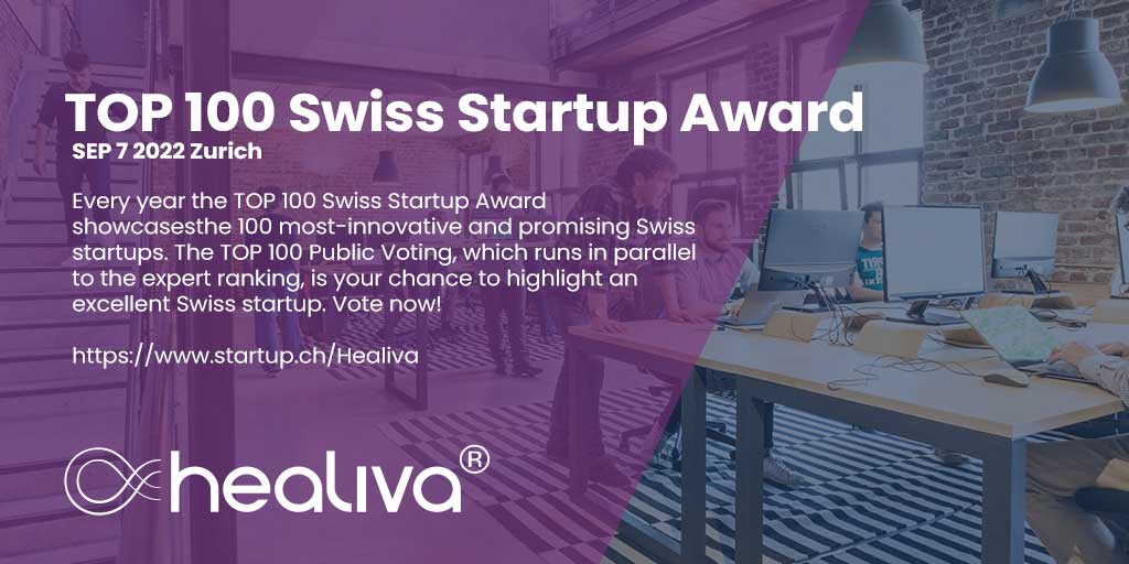 Join us on a mission to #personalize #woundcare by voting us in the top 100 #startups in #Switzerland.
Vote here: bit.ly/39w56lh
#woundcare #swissstartup #woundmanagement #chronicwounds #regenerativemedicine #wound #diabetes #startup