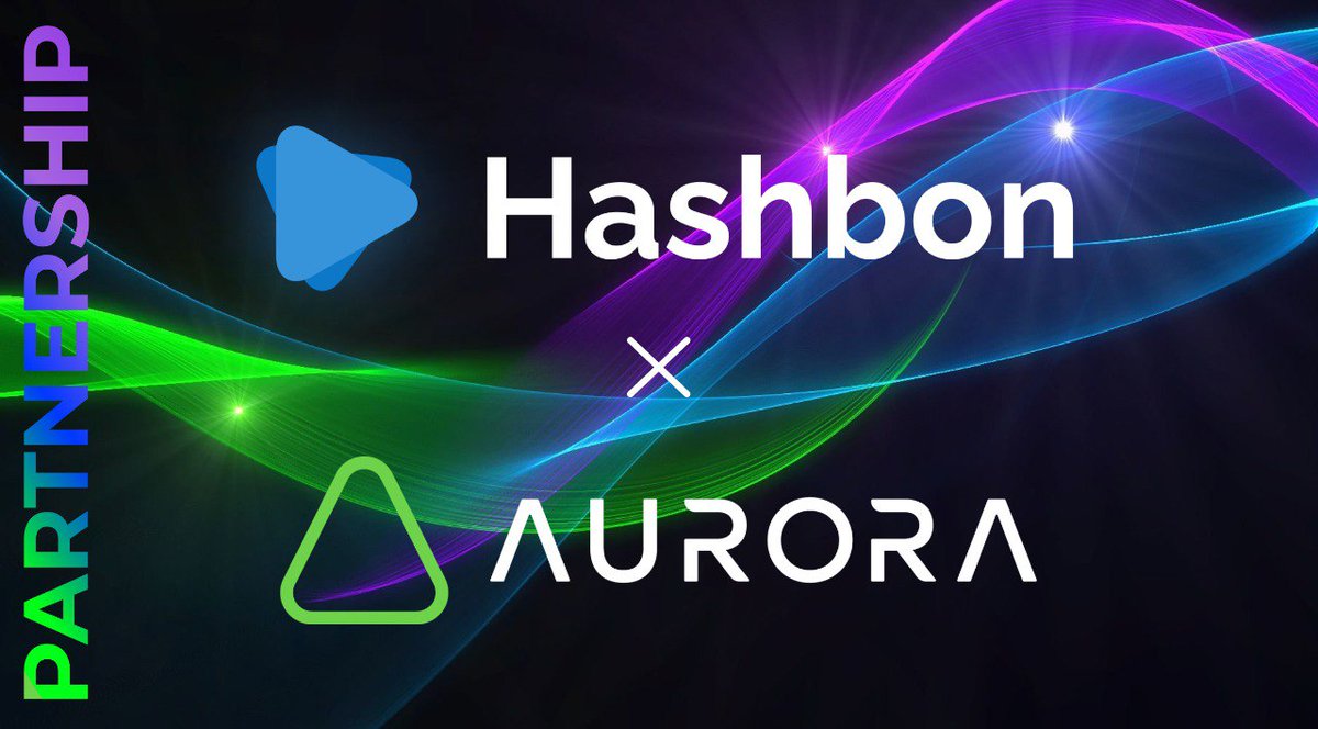 🚀We are pleased and proud to officially announce our partnership with <a href="/auroraisnear/">Aurora</a>

✅Aurora is an #Ethereum Virtual Machine, delivering a turn-key solution for developers to operate their apps on an Ethereum-compatible future-safe #platform, with low transaction costs.