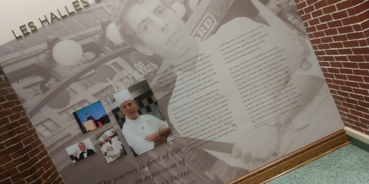 Marc31817903's tweet photo. Great to be part of the ground breaking
Menus of Change at my alma mater
CIA!! https://t.co/KJIo7ElE8K
