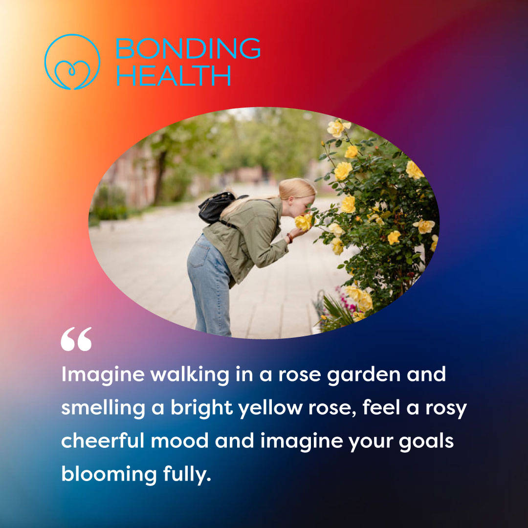 Imagine walking in a rose garden and smelling a bright yellow rose, feel a rosy cheerful mood and imagine your goals blooming fully.

#rosegarden #smelling #cheerfulmood #blooming #adhdentertainment #adhdparent #adhdlifehacks #adhdsymptoms #adhdfamily #adhdchild #adhdhumor