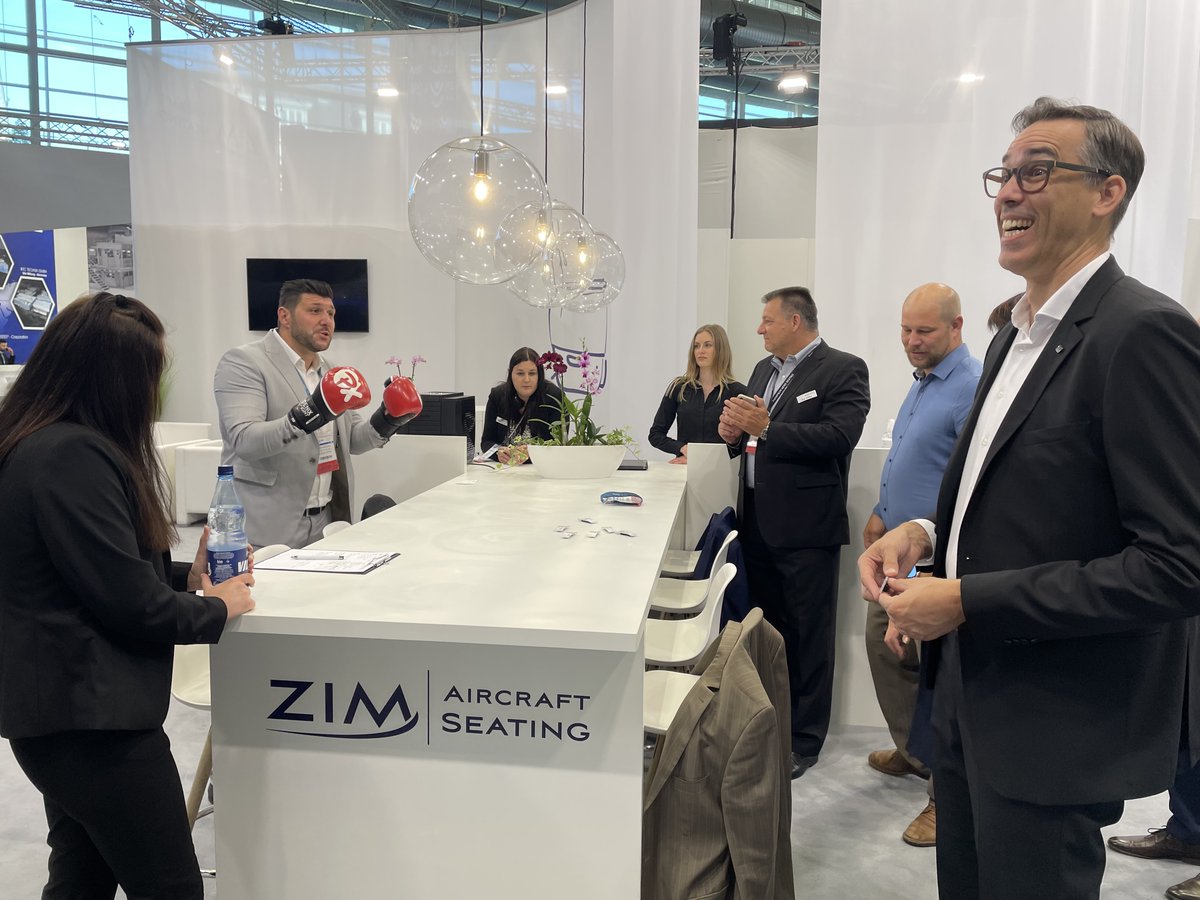 ZSeating's tweet photo. The second day has already started, but it's not too late to visit us at our booth 6B30 at @aix_expo!
Come by and let's have a chat with our team.

#aircraft #aircraftinteriorsexpo #aircraftseating #AIX2022 #aviation #crystalcabinaward #ZIM #ZIMPhoenix #AIXExpo2022 https://t.co/4TnYBC5na4