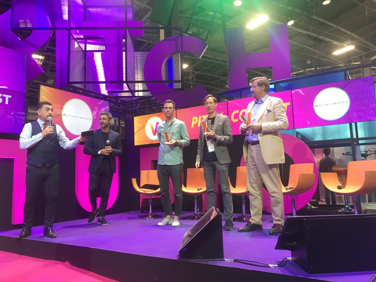 <a href="/didier_gaste/">Didier Gasté</a> Guess who's the winner of the Richemont Pitch Contest at <a href="/VivaTech/">Viva Technology</a>? We are! 👏 <a href="/didier_gaste/">Didier Gasté</a> 👏 #Vivatech