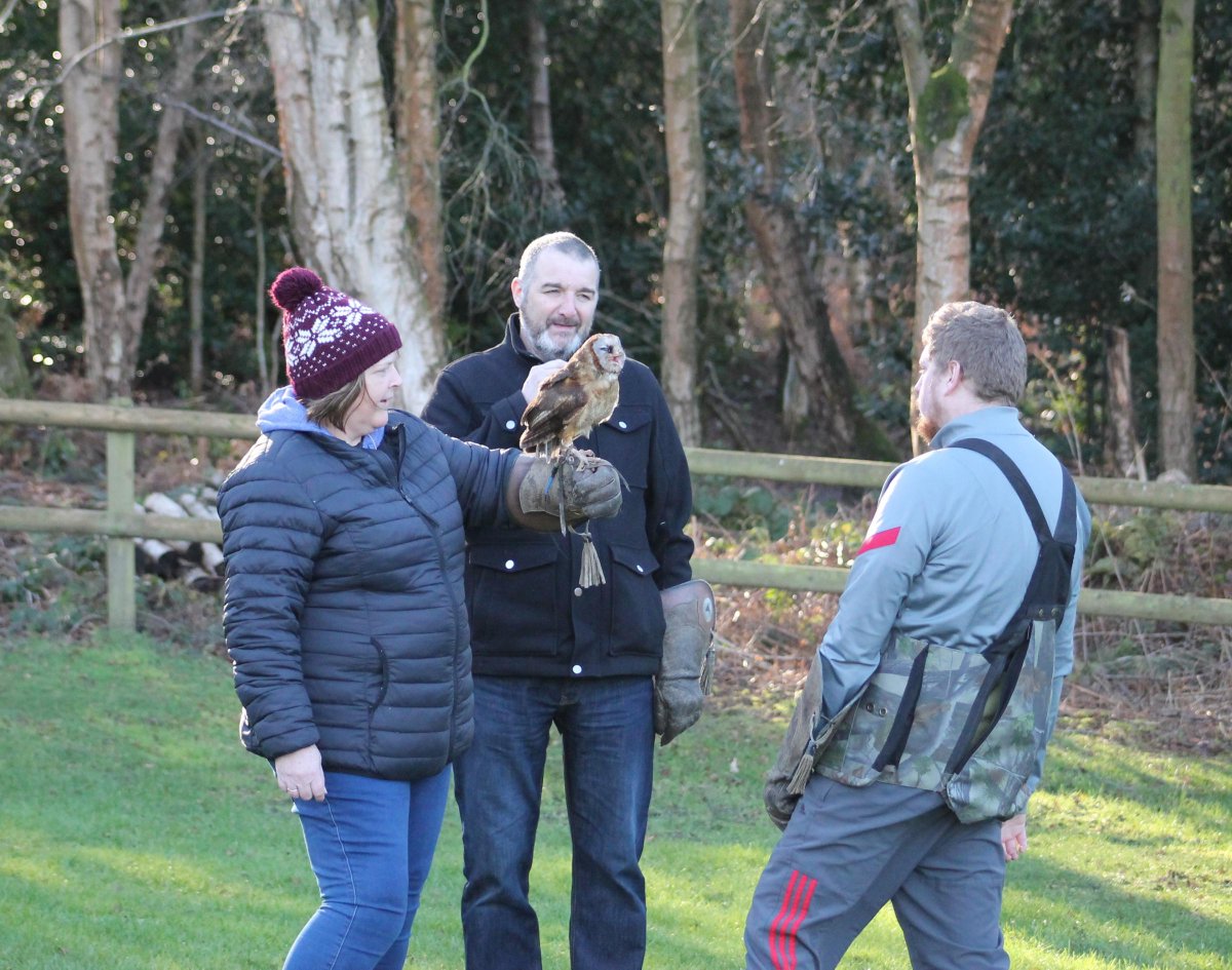 Runcorn resident helped by Cheshire Falconry project dlvr.it/SSDNWh