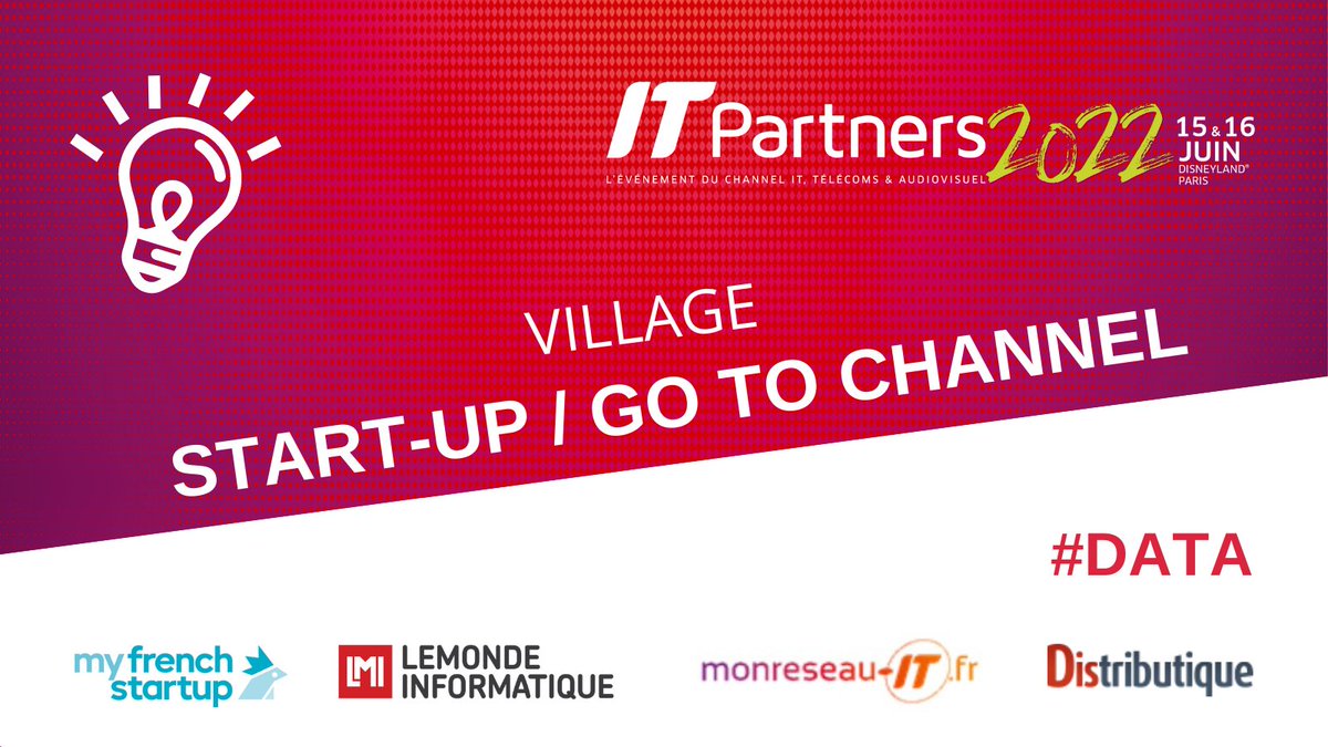 IT_Partners's tweet photo. Retrouvez les #startups #B2B #IT sélectionnées pour les trophées #GoToChannel 2022 à #ITPartners 🔶 au Village #Startups 🚀 !

#Everready, @FireTiger_app, @BigDataEzako, #AMLFactory, @yzr_data seront ravis de vous accueillir sur leur stand.

#ITPartners2022 #Data https://t.co/dklDonmMcl