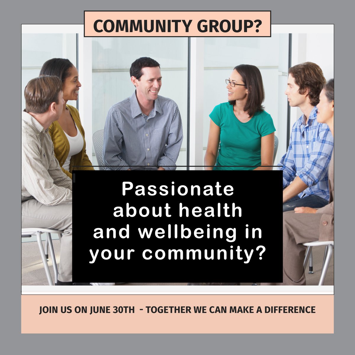 We're inviting community groups to come to together and look at how we can address #health #wellbeing challenges facing our communities following the pandemic. We'll also introduce our new health champions funding scheme at our FREE June 30 event.  Book at eventbrite.co.uk/e/365456308657