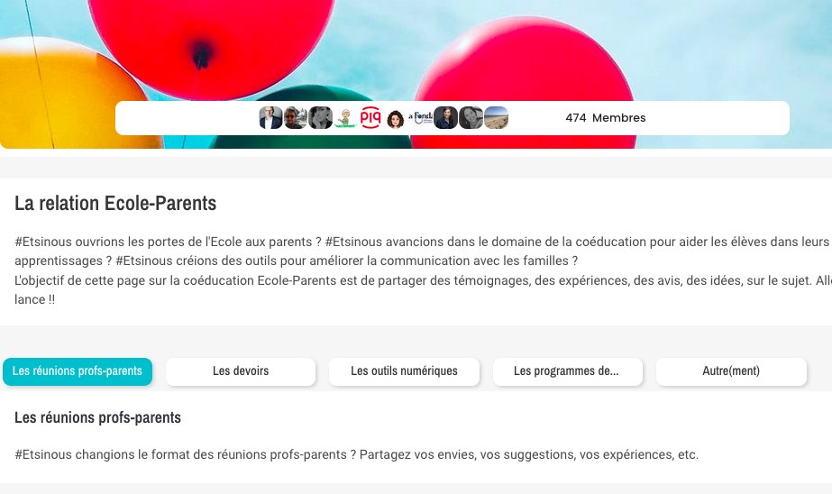 #Etsinous ouvrions les portes de l'Ecole aux parents ? #Etsinous avancions dans le domaine de la coéducation pour aider les élèves dans leurs apprentissages ? 
Proposons des solutions, sur la page dédiée à ce sujet, collectivement ! bit.ly/39v2MLw