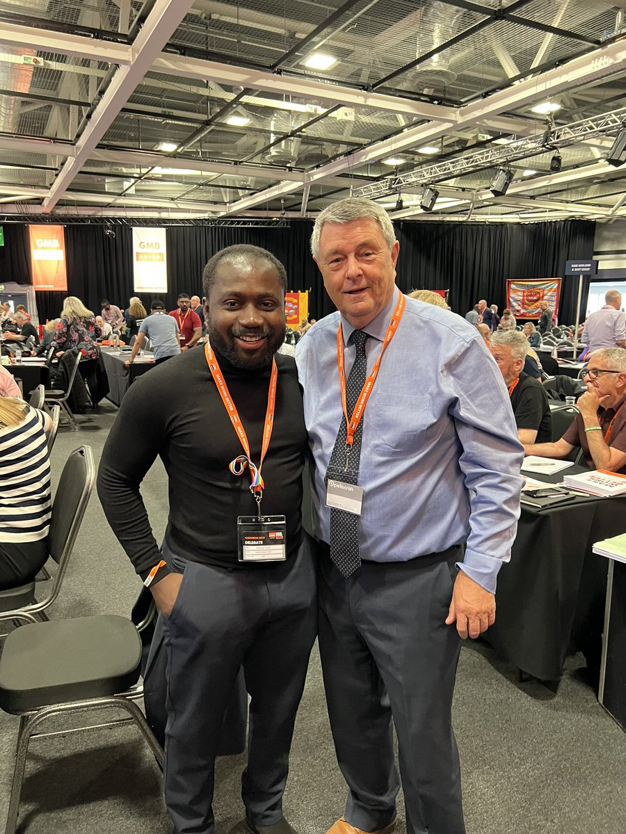 NatDTetteh's tweet photo. GMB Congress 22, one word amazing. A great example of democratisation at work and it was a pleasure speaking on the special report on the future of work and security for Private Hire and Hackney Drivers. A nod to the regional secretary Paul McCarthy- @PaulMaccaGMB  @gmbnwi https://t.co/J2PUS1ZJ5k
