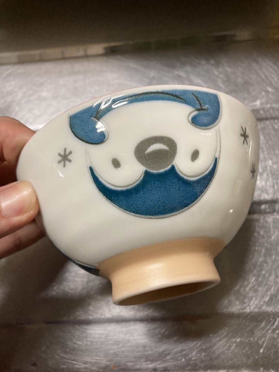 ueyan1009's tweet photo. 水族館で買ったお茶碗
ﾎﾟｯﾁｬﾏ… https://t.co/V5MMBbSkSW