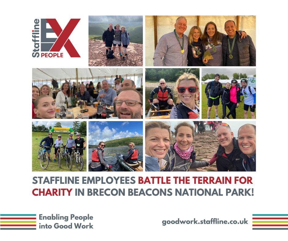 On Saturday 11th June, eight team members from Staffline GB raised over £5,500 for charity in a nine-hour 'all-terrain' challenge, hosted by Samworth Brothers!

Read more on our #Goodwork Blog: goodwork.staffline.co.uk/samworth-broth…