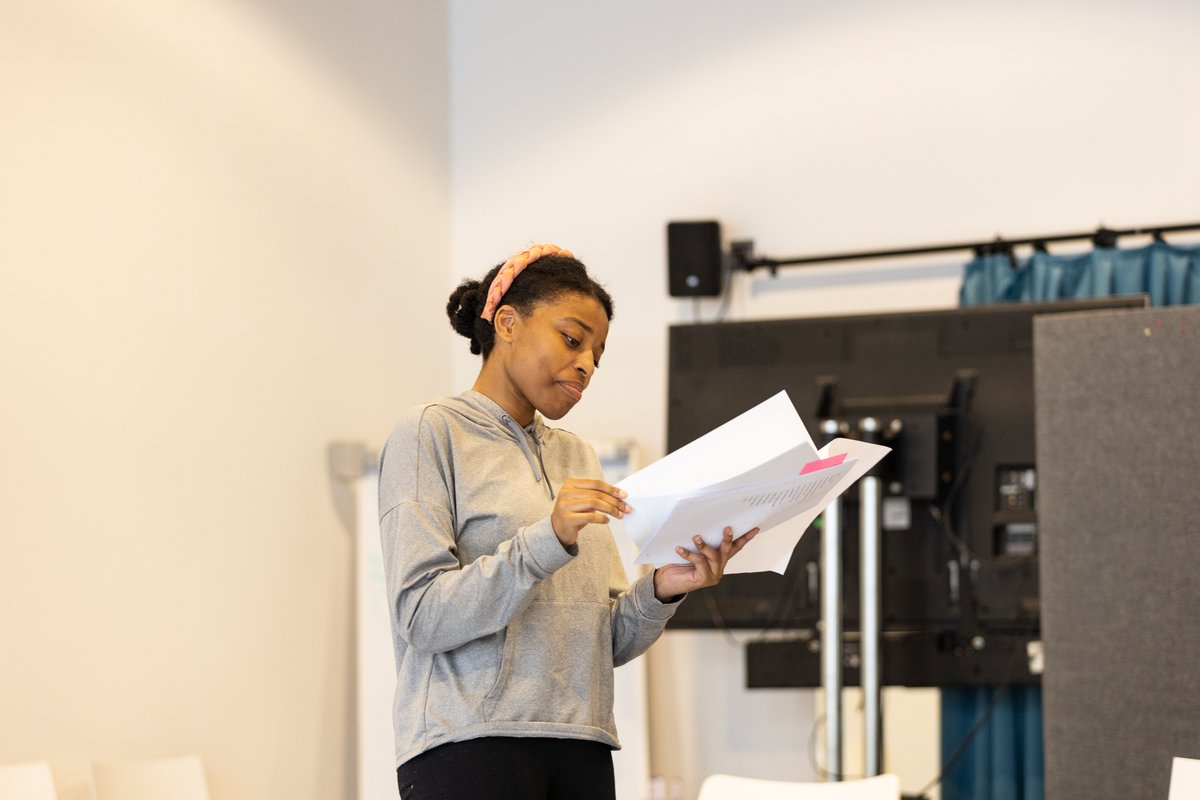 HOME_mcr's tweet photo. Would you disrupt the system to find freedom? 

Vice Versa opens Fri 1 - Sat 2 Jul and @DorcasSeb and her creative team are currently in rehearsals. Vice Versa is a brand-new one woman show set in a world where technology has taken over. Find out more: https://t.co/twaw3soY8T https://t.co/SwcYgC6Bg5