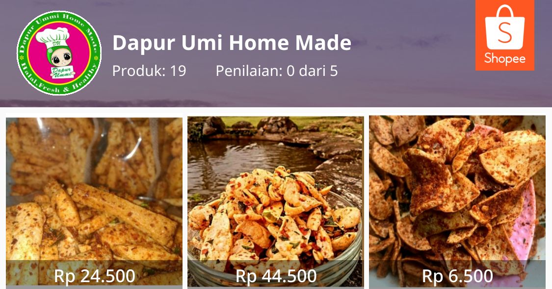Cemilan enak yg sedang Viral pesan sekarang juga sebelum kehabisan!! 
Kunjungi toko saya di Shopee! dapurumi_homemade: shopee.co.id/dapurumi_homem… #ShopeeID