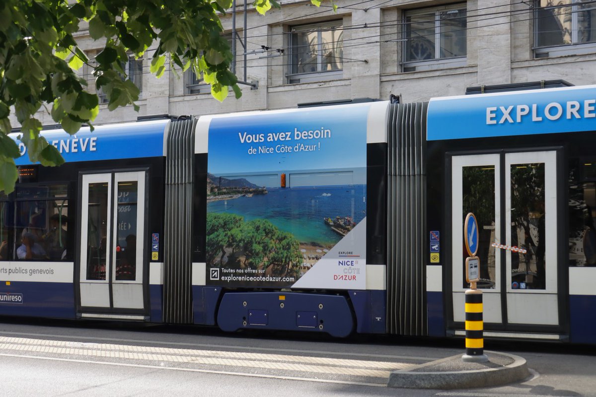 Comme un air de vacances à #Genève avec notre dernière campagne pour <a href="/ExploreNCA/">Explore Nice Côte d'Azur</a> ☀️

<a href="/TPGeneva/">tpg - transports publics genevois</a>
<a href="/agencefelix/">Agence Félix</a>